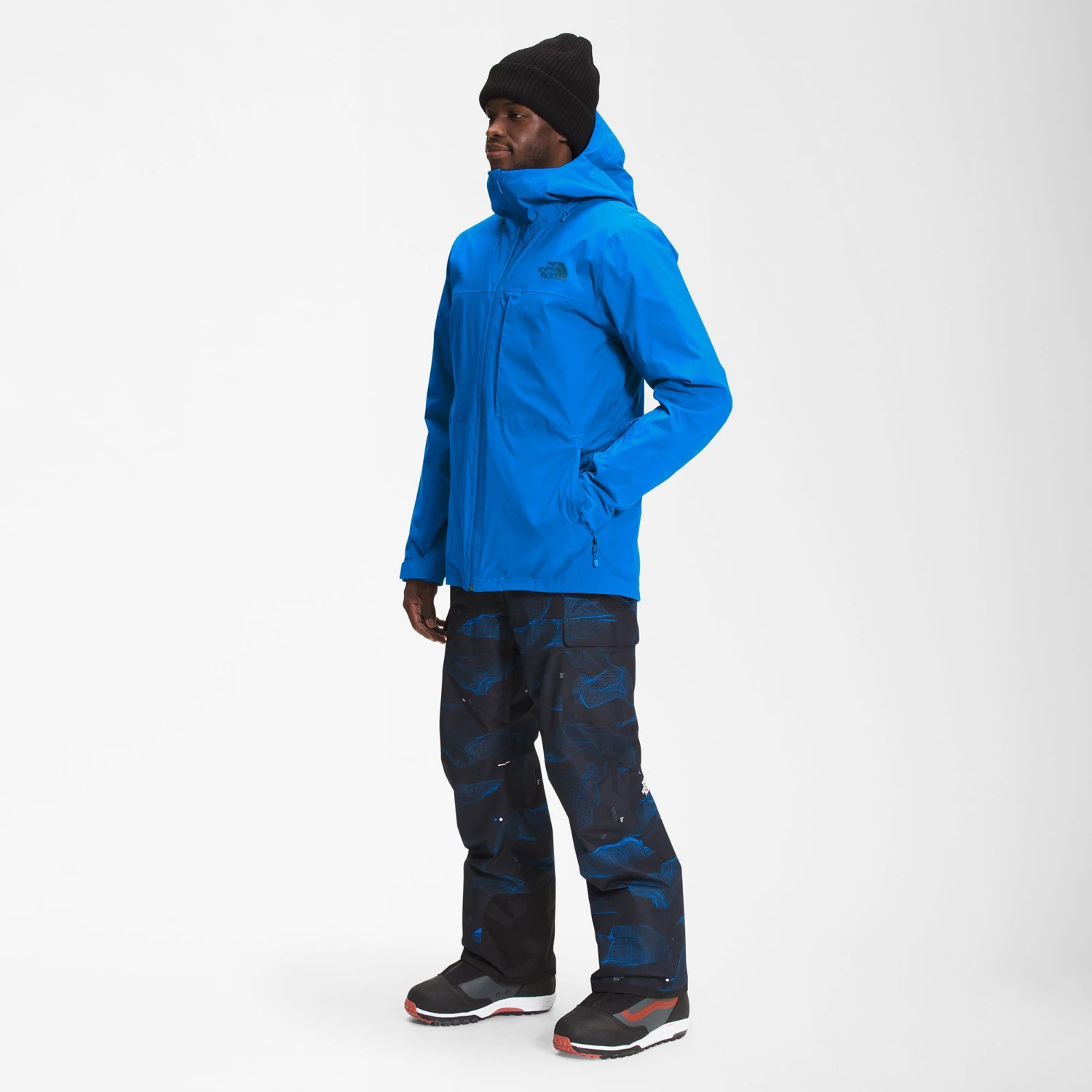 The North Face Men's ThermoBall Eco Snow Triclimate 3-in-1 Jacket Hero Blue/tnf Black 2 The North Face Men's ThermoBall Eco Snow Triclimate 3-in-1 Jacket Hero Blue/tnf Black - Image 2