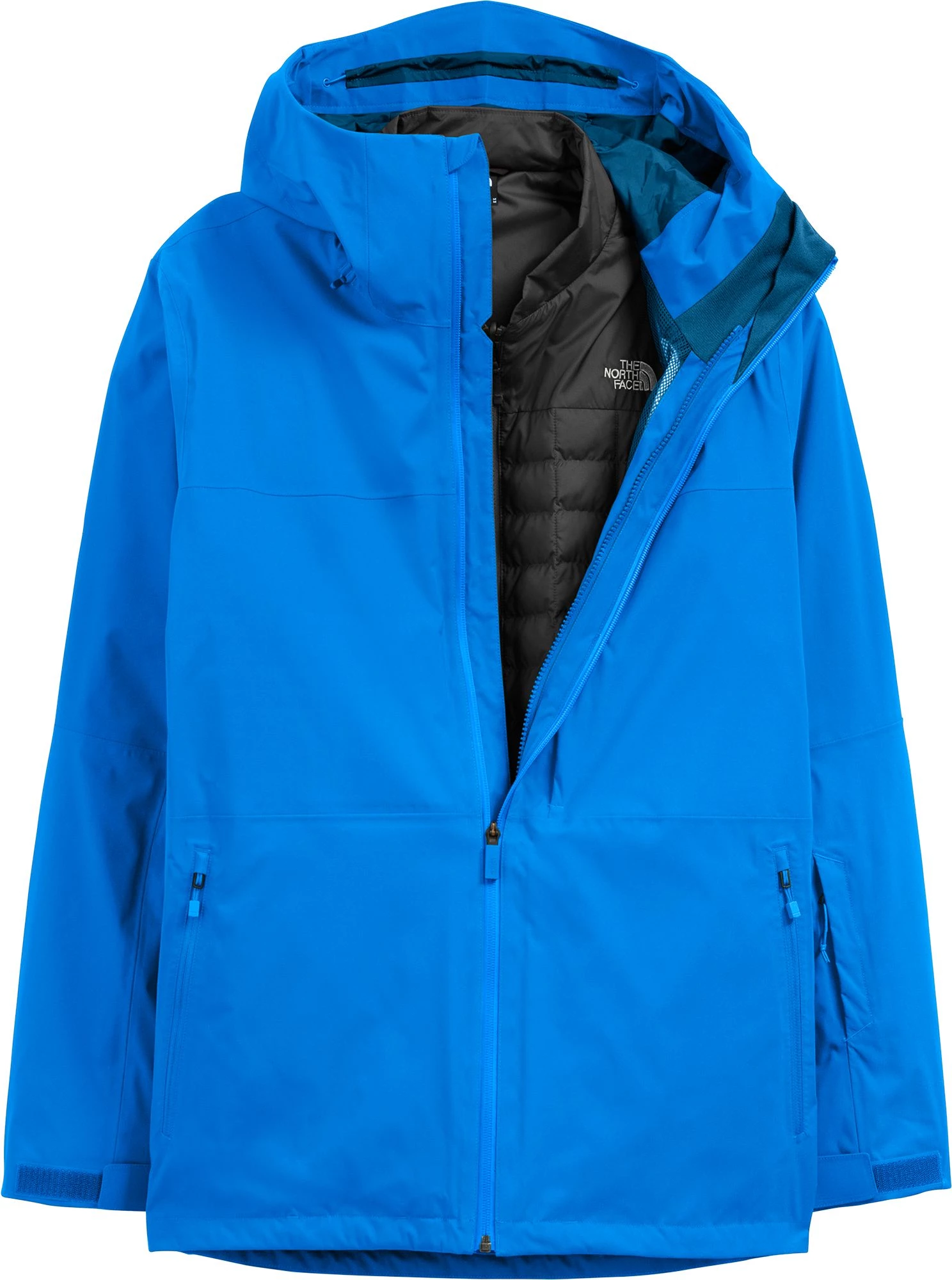 The North Face Men's ThermoBall Eco Snow Triclimate 3-in-1 Jacket Hero Blue/tnf Black 7 The North Face Men's ThermoBall Eco Snow Triclimate 3-in-1 Jacket Hero Blue/tnf Black - Image 7