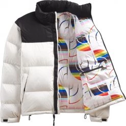 The North Face North Face Men's 1996 Retro Nuptse Pride Jacket Gardenia White -DealsThe North Face Store unnamed file 1712