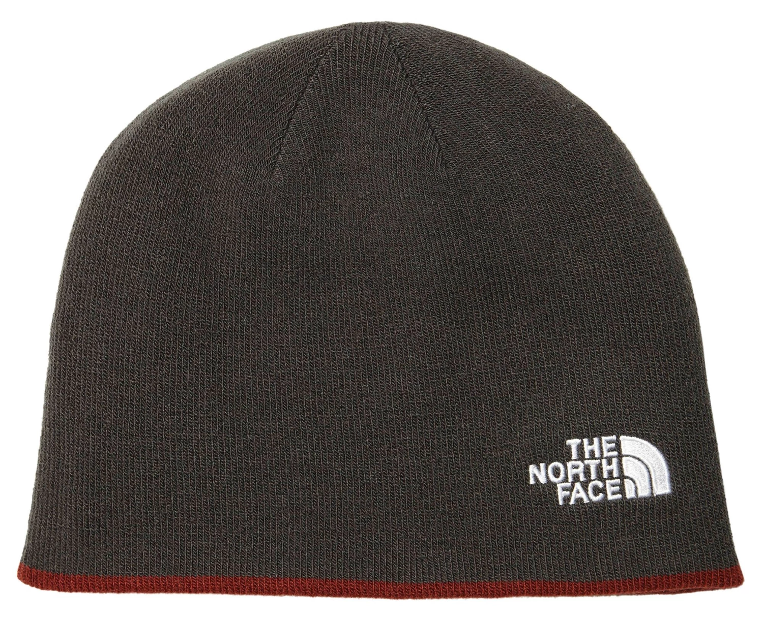 The North Face Adult Reversible TNF Banner Beanie For Men Tnf Med Gry Hthr/tnf Blk 2 The North Face Adult Reversible TNF Banner Beanie For Men Tnf Med Gry Hthr/tnf Blk - Image 2