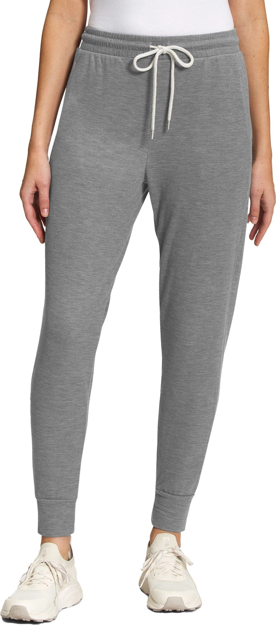 The North Face Women's Westbrae Knit Joggers Tnf Med Grey Hthr 1 The North Face Women's Westbrae Knit Joggers Tnf Med Grey Hthr