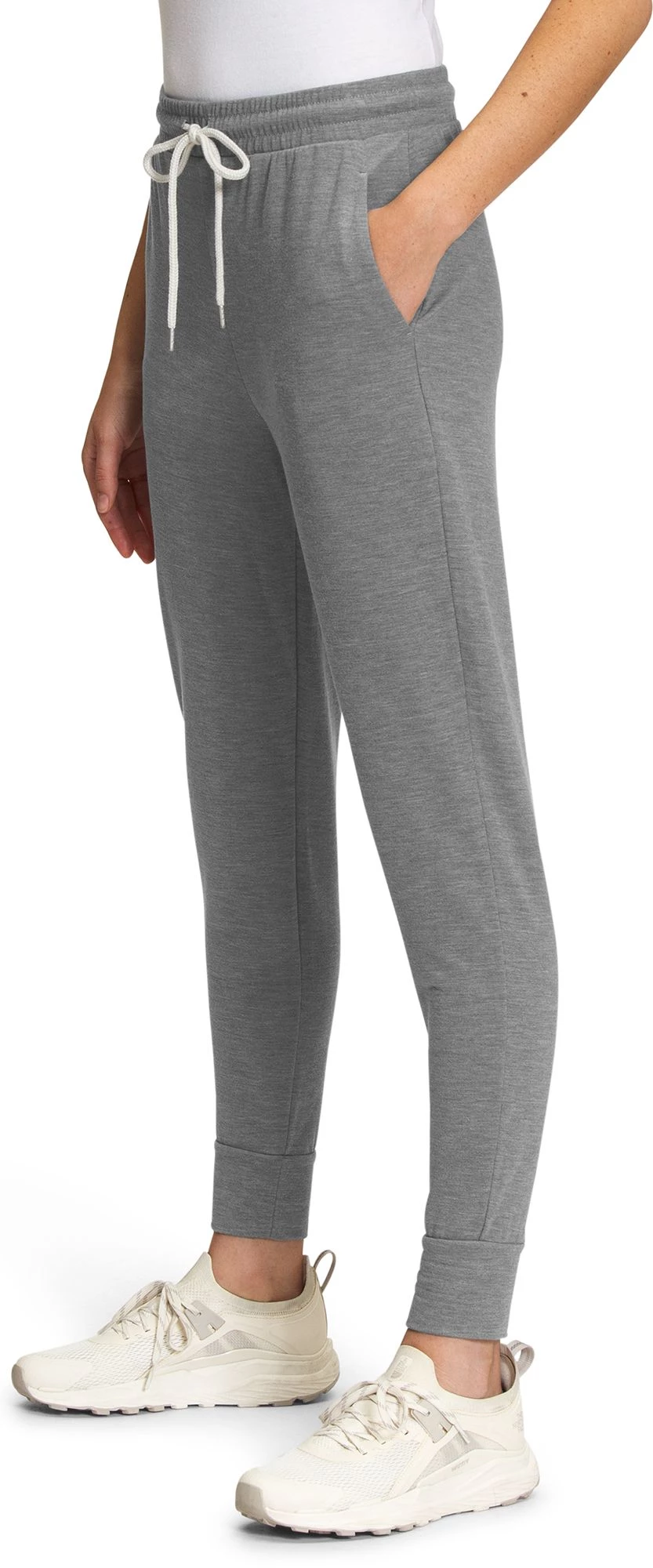 The North Face Women's Westbrae Knit Joggers Tnf Med Grey Hthr 3 The North Face Women's Westbrae Knit Joggers Tnf Med Grey Hthr - Image 3