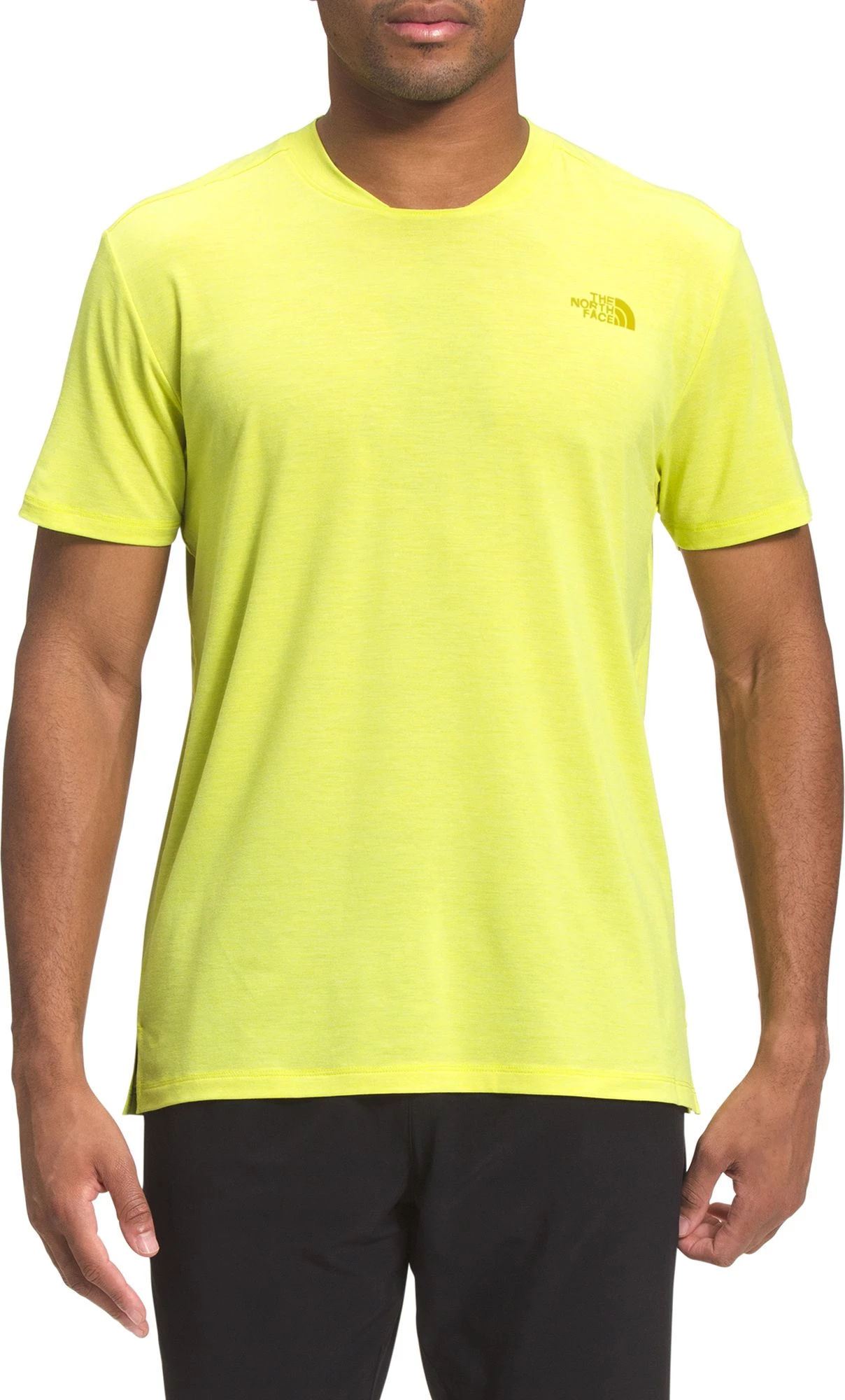 The North Face Men's Wander T-Shirt Sulphur Spring Grn Hther 1 The North Face Men's Wander T-Shirt Sulphur Spring Grn Hther