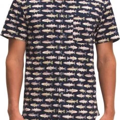 The North Face Men's Baytrail Shirt Aviator Nay Fly Reel Prnt