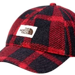 The North Face Men's Gordon Ball Cap Tnf Red Heritage Plaid