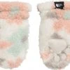 The North Face Toddler Bear Mittens For Girls' Gardenia Wht Plka Dt Flrl