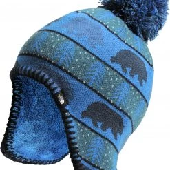 The North Face Infant Faroe Beanie For Boys' Starlight Blue