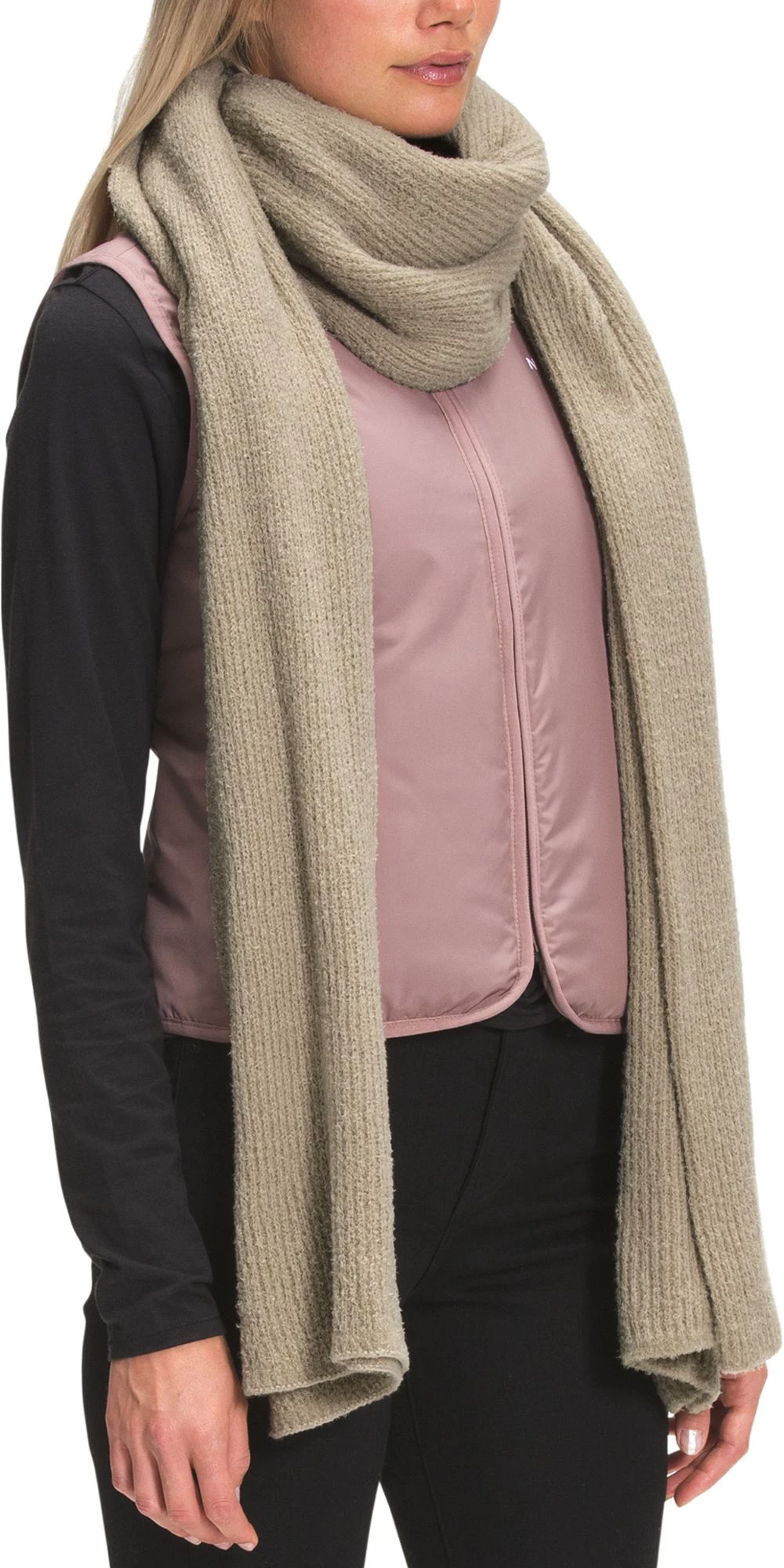 The North Face Women's City Scarf Flax 1 The North Face Women's City Scarf Flax