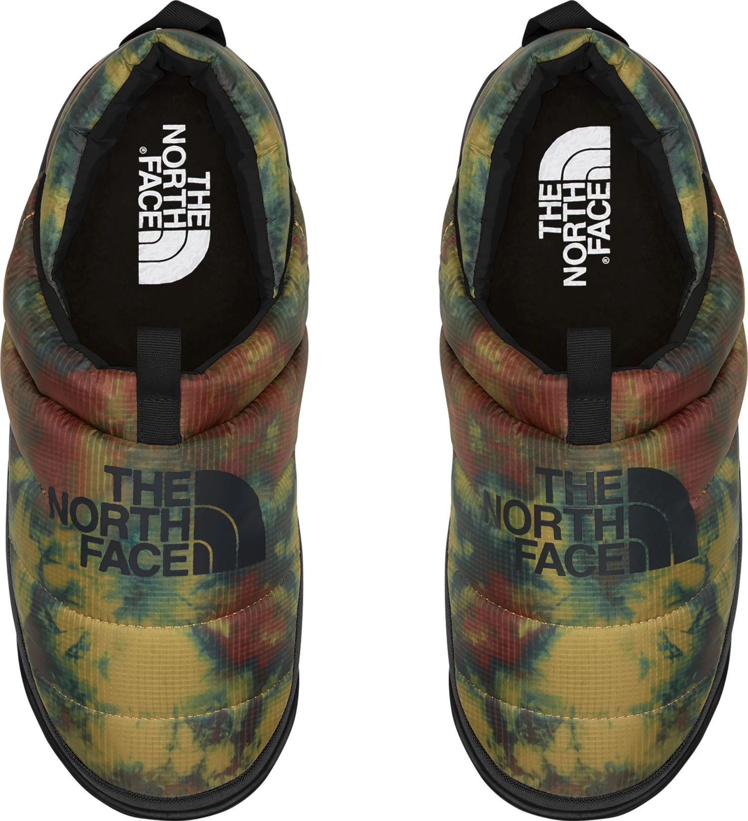 The North Face Women's Nuptse Mule Slippers Leopard Print 3 The North Face Women's Nuptse Mule Slippers Leopard Print - Image 3
