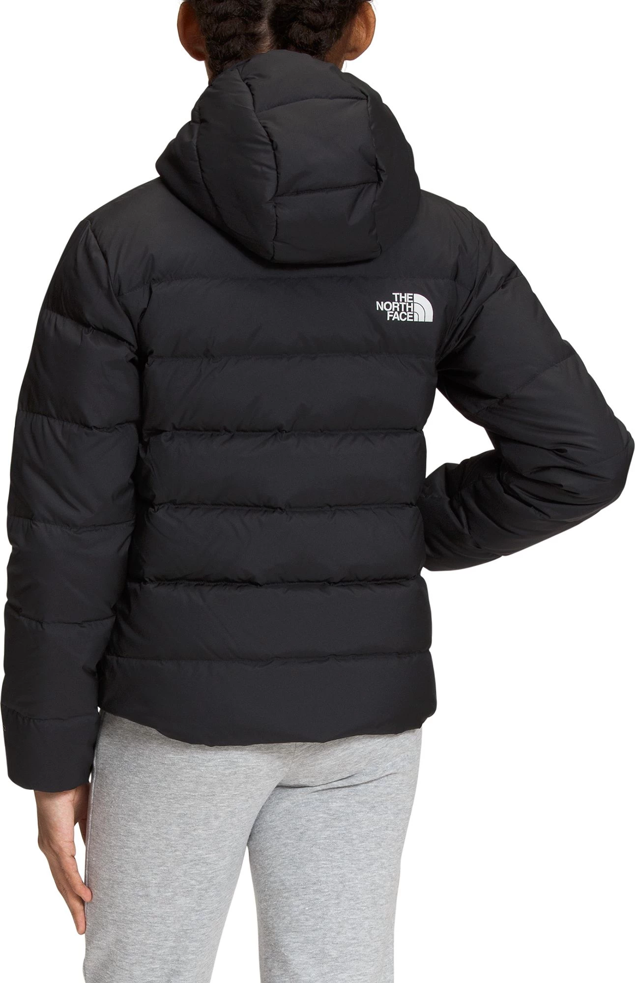The North Face Girls' Reversible North Down Jacket Tnf Black 2 The North Face Girls' Reversible North Down Jacket Tnf Black - Image 2