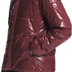 The North Face Girls' Printed Reversible Mossbud Jacket Wild Ginger -DealsThe North Face Store unnamed file 203