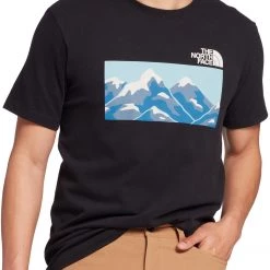 The North Face Men's Mountain Graphic T-Shirt Tnf Black