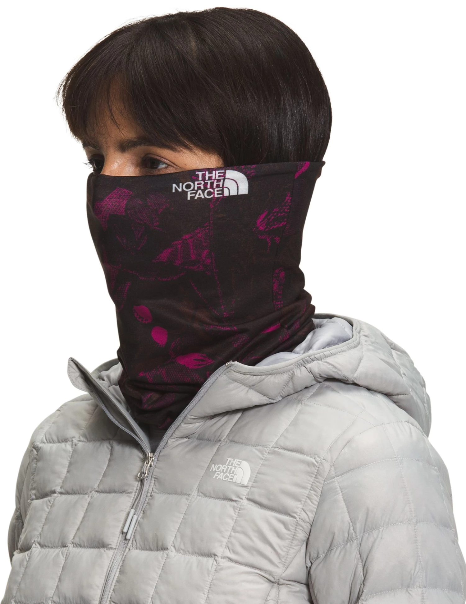 The North Face Dipsea Cover It Neck Gaiter For Men Rxbry Pnk Hlftn Flrl Prnt 2 The North Face Dipsea Cover It Neck Gaiter For Men Rxbry Pnk Hlftn Flrl Prnt - Image 2