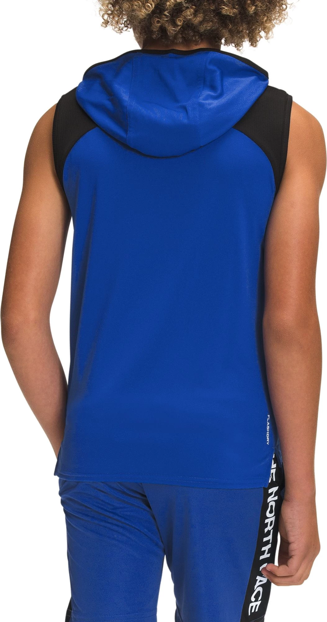 The North Face Boys Never Stop Sleeveless Hoodie For Boys' Tnf Blue 3 The North Face Boys Never Stop Sleeveless Hoodie For Boys' Tnf Blue - Image 3