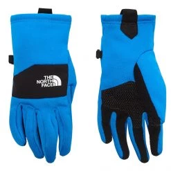 The North Face Youth Sierra Etip Gloves For Boys' Hero Blue
