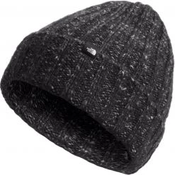 The North Face Adult Chunky Rib Beanie For Women Tnf Black