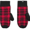 The North Face Women's Fair Isle Mittens Tnf Red