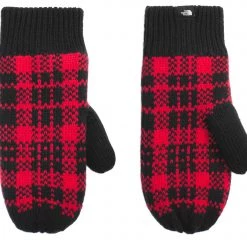 The North Face Women's Fair Isle Mittens Tnf Red