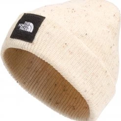 The North Face Adult Ultra Warm Beanie For Women New Taupe Green/tnfblk