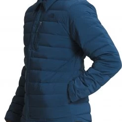 The North Face Men's Belleview Stretch Down Shirt Jacket Shady Blue -DealsThe North Face Store unnamed file 210
