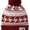 The North Face Women's Fair Isle Beanie Laurel Wreath Green