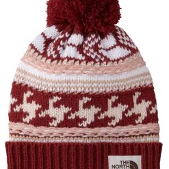 The North Face Women's Fair Isle Beanie Laurel Wreath Green