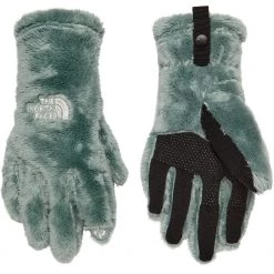 The North Face Girls' Osito Etip Gloves Peach Pink