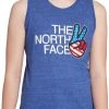 The North Face Girls' Americana Tank Top Tnf White Heather