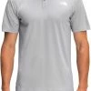 The North Face Men's Wander Polo Shirt Meld Grey Heather