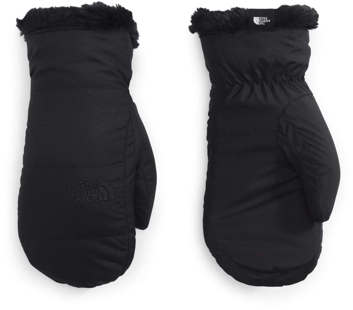 The North Face Girls' Mossbud Swirl Mittens Tnf Black/tnf Black 1 The North Face Girls' Mossbud Swirl Mittens Tnf Black/tnf Black