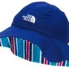 The North Face Youth Baby Brimmer Hat For Girls' Mrdn Blu/pntd Strpe Print