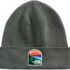 The North Face Men's Embroidered Earthscape Beanie Tnf Dark Grey Heather