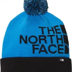 The North Face Youth Ski Tuke Beanie For Girls' Hero Blue/tnf Black