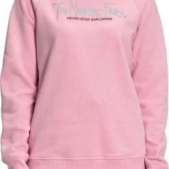 The North Face Women's Graphic Injection Crewneck Sweatshirt Wild Ginger
