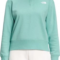 The North Face Women's Standard ¼ Zip Fleece Sweatshirt Wild Ginger