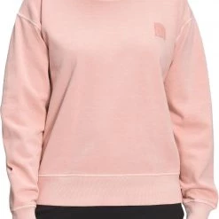 The North Face Women's Garment Dye Crewneck Sweatshirt Tnf Black