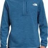 The North Face Men's Canyonlands ½ Zip Pullover Fleece Federal Blue Heather