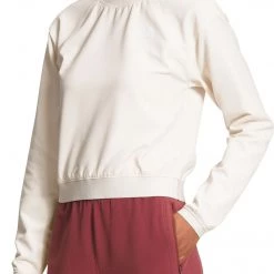 The North Face Women's Tekware Long Sleeve Crewneck Sweatshirt Wild Ginger -DealsThe North Face Store unnamed file 275