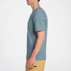 The North Face Men's Short Sleeve TNF Pocket T-Shirt Banff Blue -DealsThe North Face Store unnamed file 30