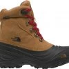 The North Face Kids' Chilkat Lace II 200g Waterproof Winter Boots For Girls' Coffee Brown