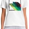 The North Face Women's Shadow Box Short Sleeve T-Shirt Tnf White