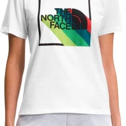 The North Face Women's Shadow Box Short Sleeve T-Shirt Tnf White
