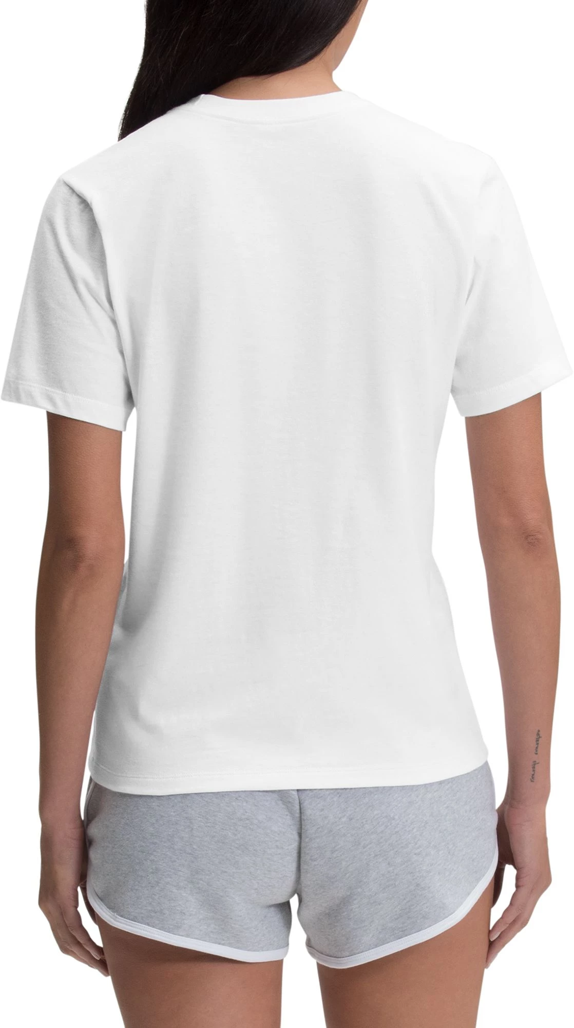 The North Face Women's Shadow Box Short Sleeve T-Shirt Tnf White 2 The North Face Women's Shadow Box Short Sleeve T-Shirt Tnf White - Image 2