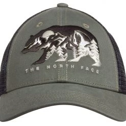 The North Face Embroidered Trucker Hat For Men Agave Green -DealsThe North Face Store unnamed file 391