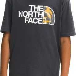 The North Face Boys' Short Sleeve Graphic T-Shirt Safety Green