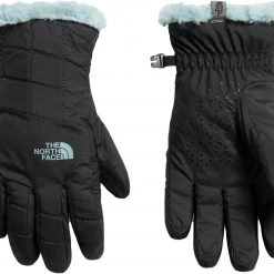 The North Face Women's Mossbud Swirl Gloves Tnf Black/windmill Blue