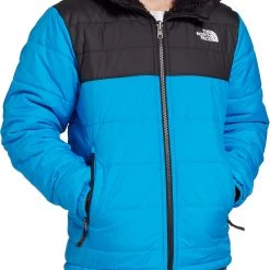 The North Face Boys' Mount Chimborazo Reversible Hoodie Clear Lake Blue