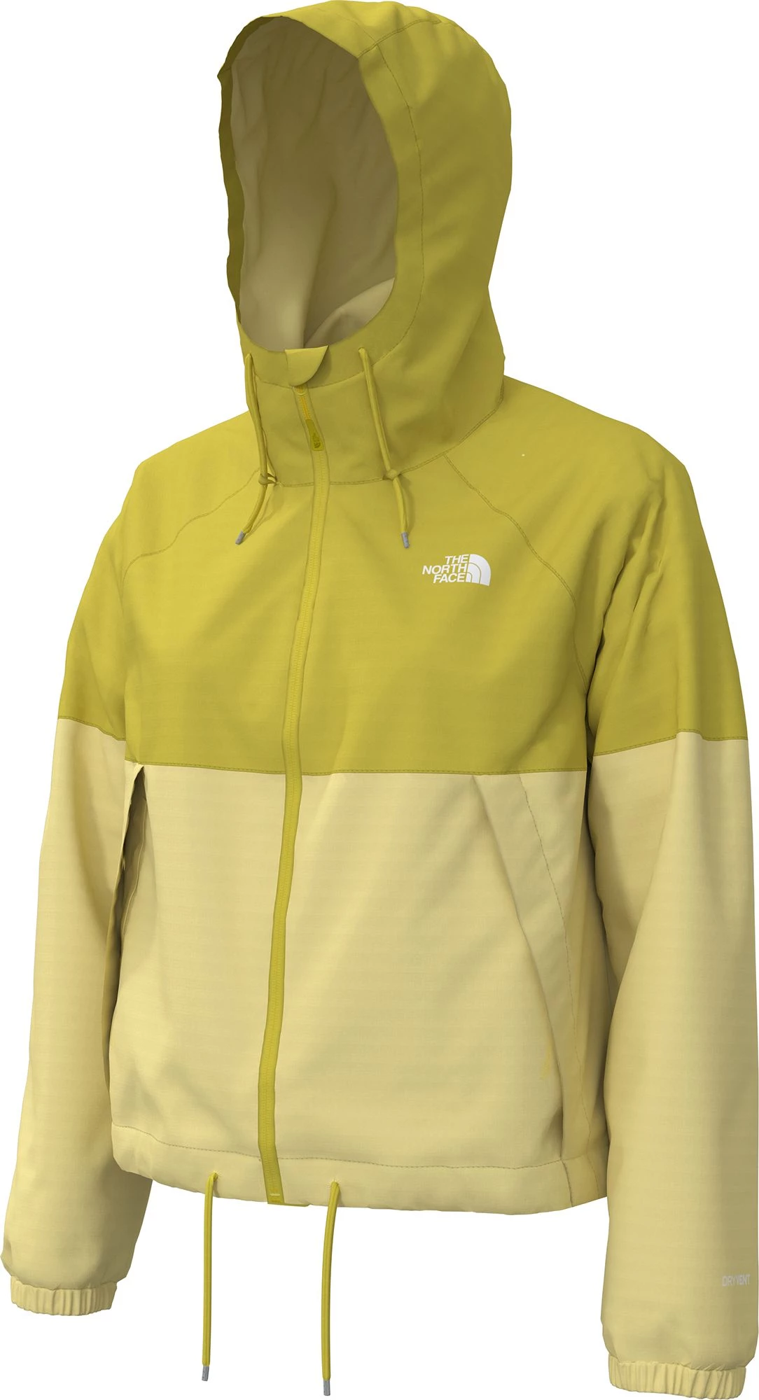The North Face Women's Antora Hooded Rain Jacket Gardenia White 3 The North Face Women's Antora Hooded Rain Jacket Gardenia White - Image 3