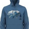 The North Face Men's TNF Bear Pullover Hoodie Banff Blue
