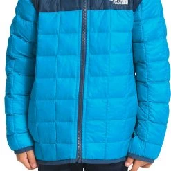 The North Face Youth ThermoBall Jacket For Boys' Acoustic Blue